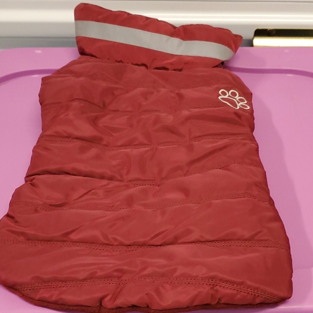 Cozy dog jacket